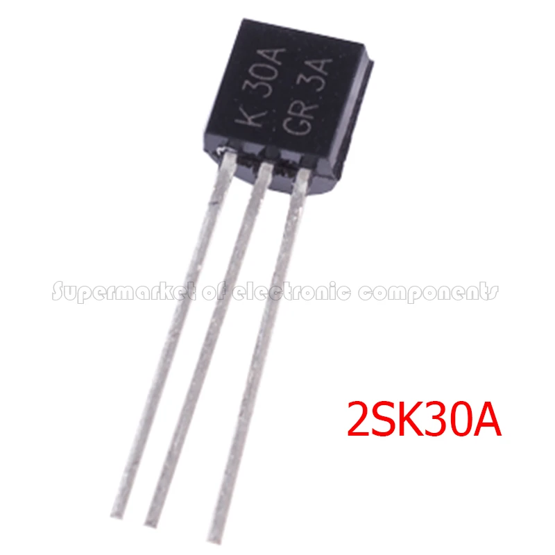 10Pcs 2SK30A Om-92 K30A TO92 Nieuwe Mos Fet Transistor