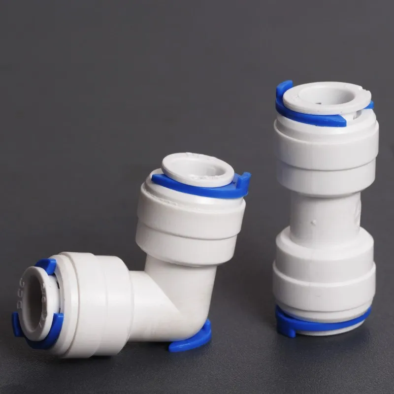 1/4 OD PE TUBE to Internal and external thread Quick ConnectorKitchen water filter attachment RO filter reverse osmosis system