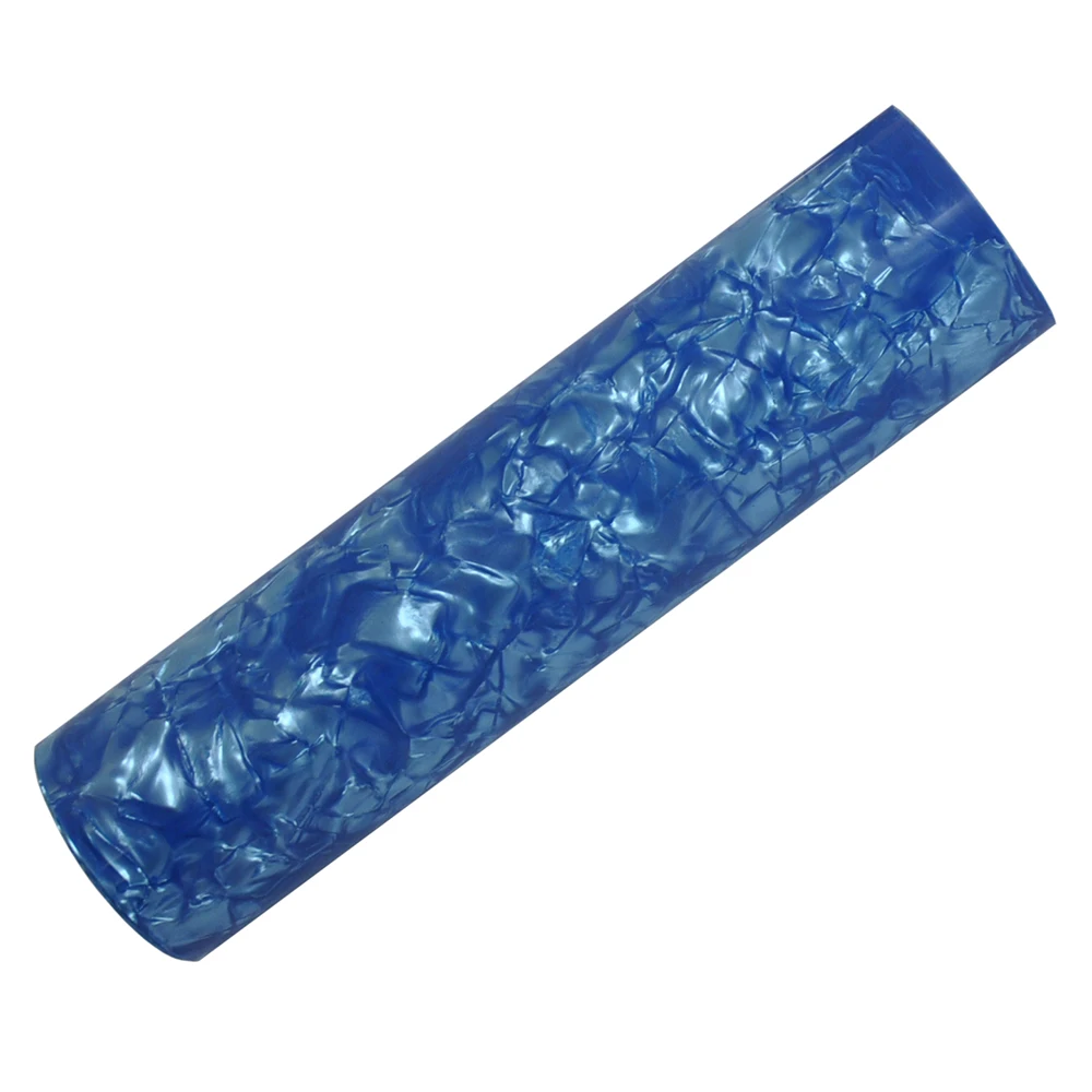 DIY Drum Wrap 0.50mm Diamond Sky Blue Celluloid Sheet Musical Instrument Deco Sheet