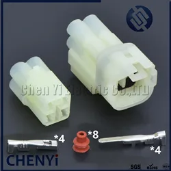5 Sets 4 Pin way HM 090 Series Waterproof Female or Male Wire Connector 6180-4181 6187-4441 For Changan Suzuki