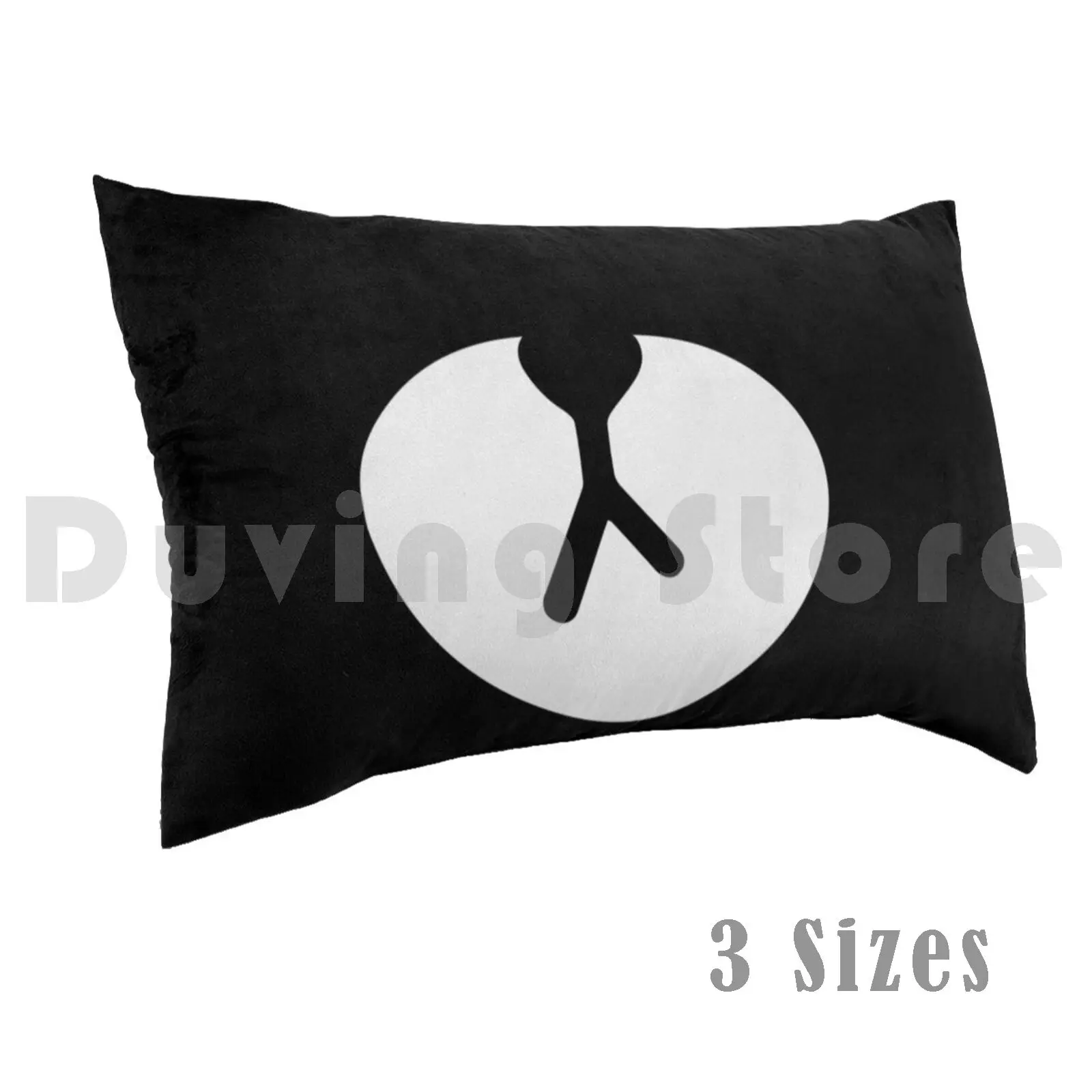 Cute Black Bear Nose-V2 Pillow Case Printed 35x50 Black Bear Bear Nose Bear Nose Mama Bear Brown