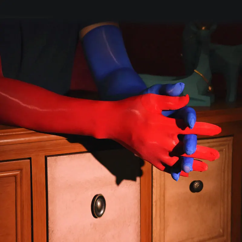 

Sexy Women Lace Oil Glossy Long Finger Glove Sheer Smooth Shiny Long Glove Pantyhose Tights Gloves Fashion Candy Color F16