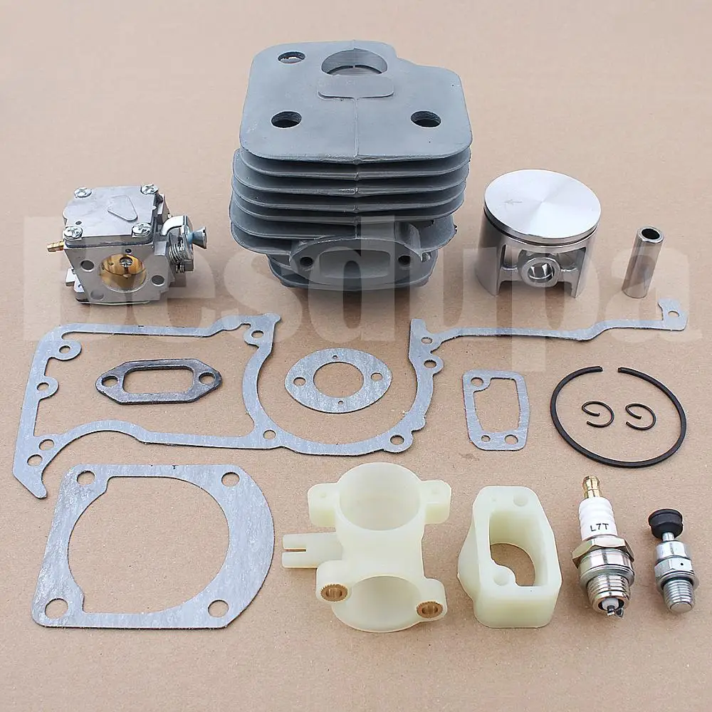 طقم مكبس اسطوانة 52 مللي متر ، لمنشار Husqvarna 268 272 272K 272XP 61 بالمنشار 574331601 ، 503758172 واط مشعب السحب