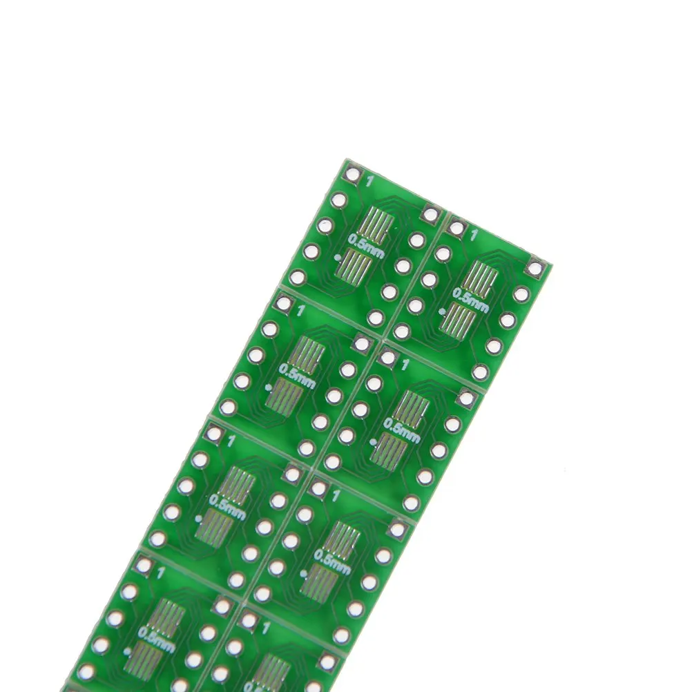 10pcs sot23-3 msop-10 umax to dip10 sot23-5 sot23-6 adapter board