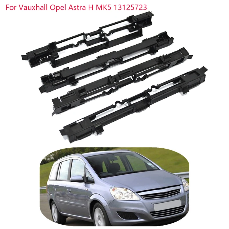 

13125723 5187878 5187915 Car Roof Laggage Carrier Rail Trim Moulding Cover Roof Rack Holder For Vauxhall Opel Astra H MK5