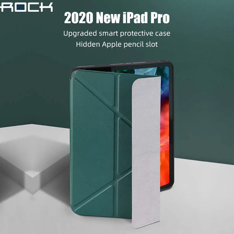 For iPad Air 4 Case Shockproof wrap PU Leather Flip Tablet Sleeve  for iPad Pro 12.9