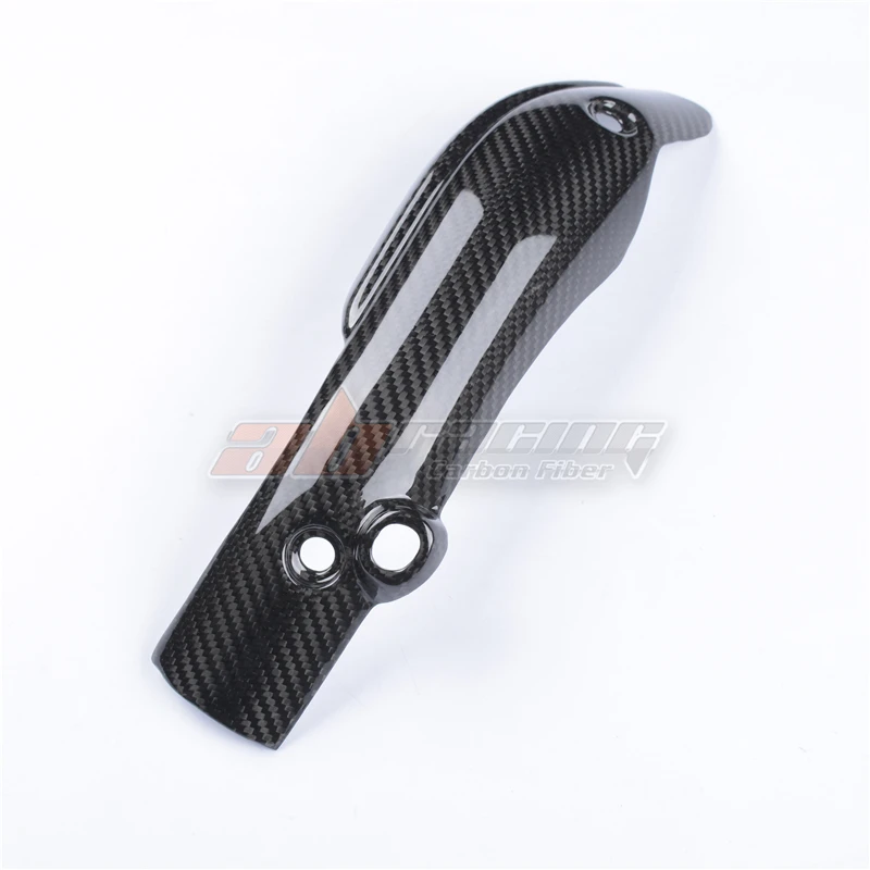 Exhaust Pipe Heat Shield Cover Guard Fairing For Yamaha R1 2009-2014 Full Carbon Fiber 100%