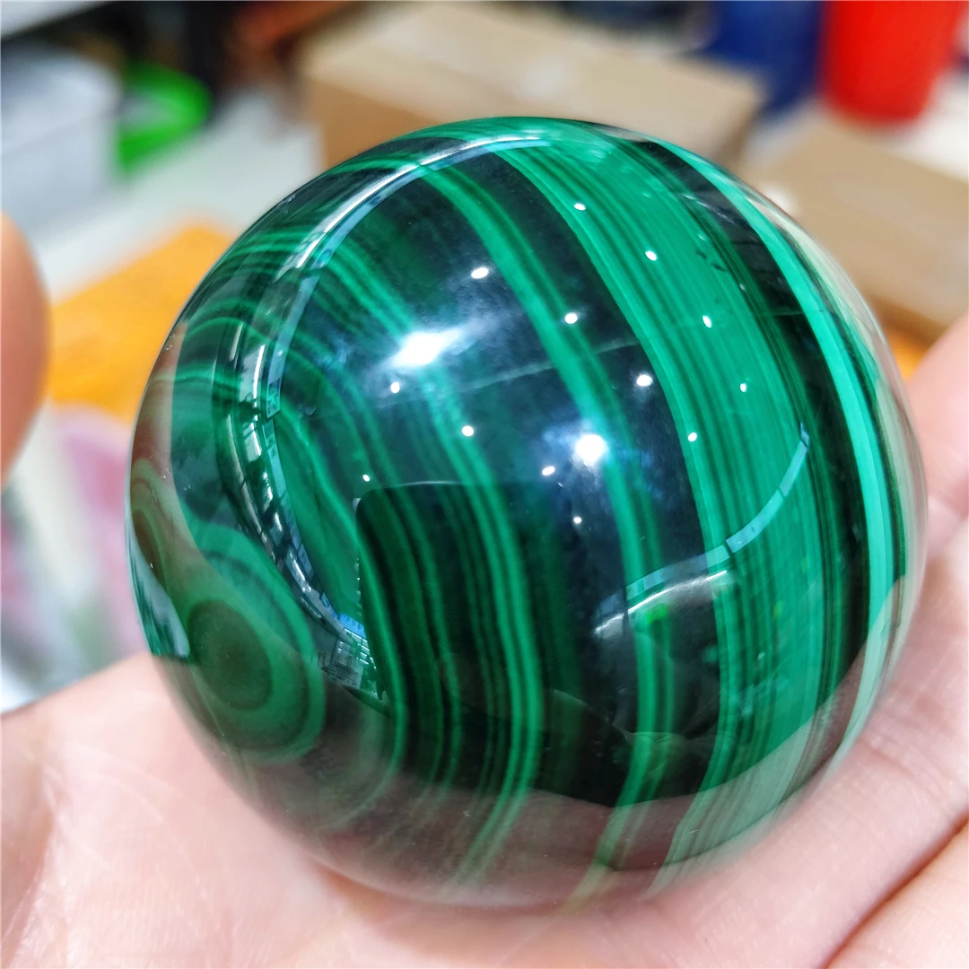 

Natural Gems Malachite Real Crystals Spheres Chakras Healing Ball Malakite Jewelry Stones Mineral Collection Reiki Decor