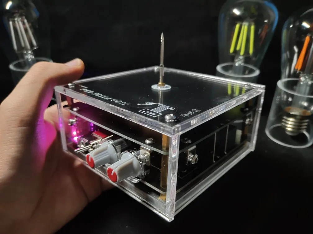 Bobine de musique Tesla SSTC, outil de Science et d'éducation de la foudre artificielle, bricolage d'expérimentation, cadeaux d'anniversaire créatifs