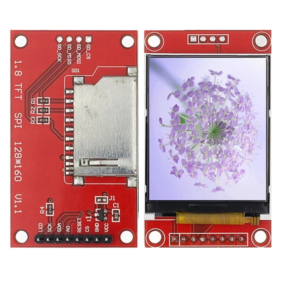 TFT Display 0.96/1.3/1.8 inch IPS TN 7P SPI HD 65K Full Color LCD Module ST7789 ST7735 Drive IC 80*160 For Arduino