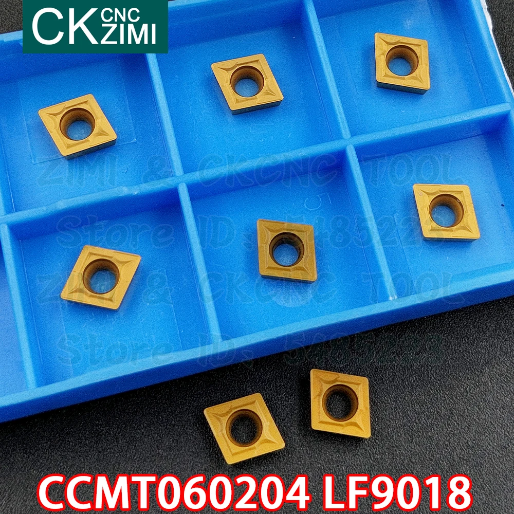 CCMT060204 LF9018 CCMT 060204 LF9018 карбидные вставки внутренние токарные вставки инструменты CNC токарный металлический токарный инструмент для стали