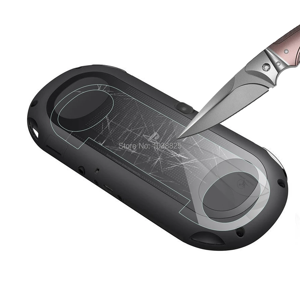 Película protectora de alta transparencia para PSVITA, película frontal y trasera, HD, 10 piezas, para PSV1000, sin empaquetar, 1000