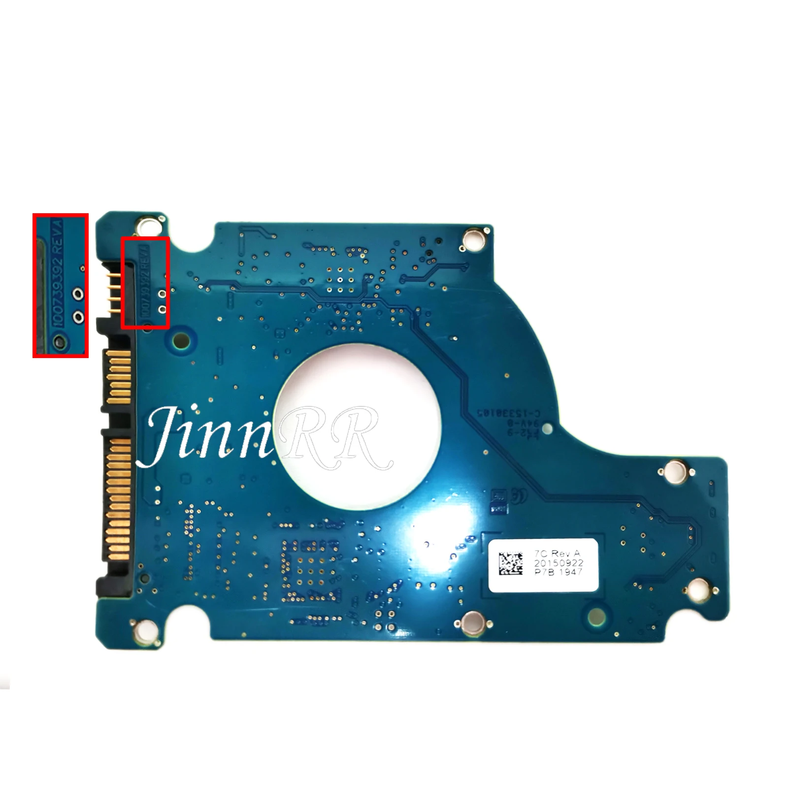 100739392 REV A St2000lm003hn-m201rad2tb festplatte PCB board Keine.: 100739392 REV A