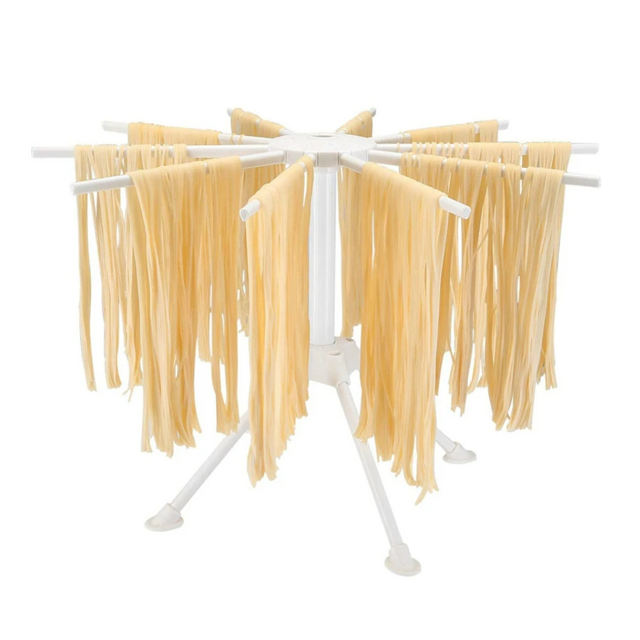 

Foldable Pasta Drying Rack Collapsible Noodle Hanging Rack Spaghetti Dryer Rack