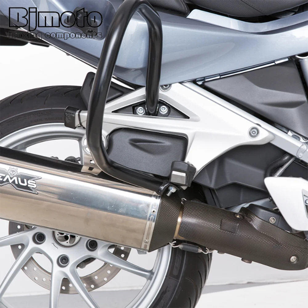 Rear Passenger Footrest Foot Pegs Pedals Footpeg Plate Cover For BMW R1200RT LC R1200 RT R 1200 RT 1200RT 2014-2021 Mudguard
