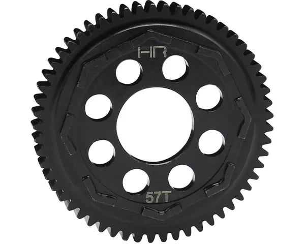 Hot Racing 57t Mod 0.8 Steel Spur Gear for Arrma 1:10 4x4 Kraton Outcast  Granite Mega