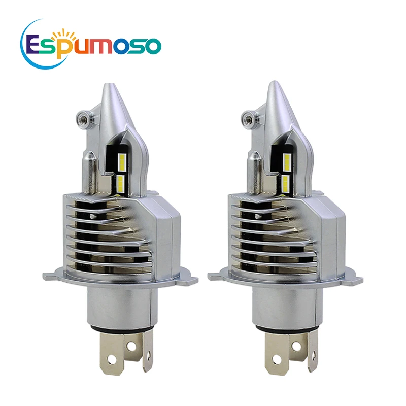 

2pcs Fighter H4 Led 9003 HB2 Car Headlight Bulb 72W 6000k Super Led Auto Lamp CSP Chip Car Light for Ford ST FOCUS 2 3 Mondeo