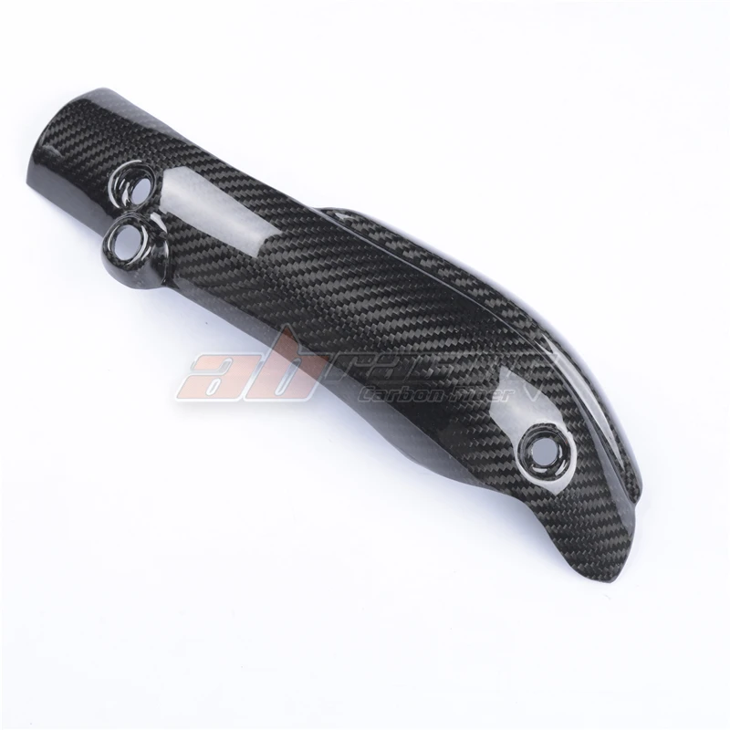 Exhaust Pipe Heat Shield Cover Guard Fairing For Yamaha R1 2009-2014 Full Carbon Fiber 100%