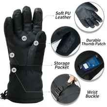 Waterproof Ski Gloves with Touchscreen #5