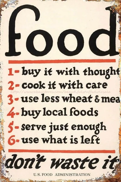 

New Vintage Retro Metal Tin Sign Food Don'T Waste It Home Kitchen Bar Bedroom Living Room Wall Decor Plaque Signs 12X8Inch