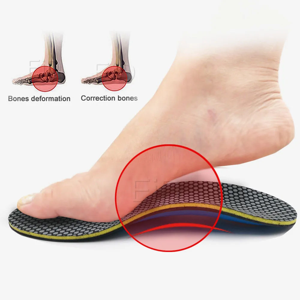 EiD EVA Orthopedic Insoles Orthotics flat foot Health Sole Pad for Shoes insert Arch Support pad for plantar fasciitis Feet Care image 5