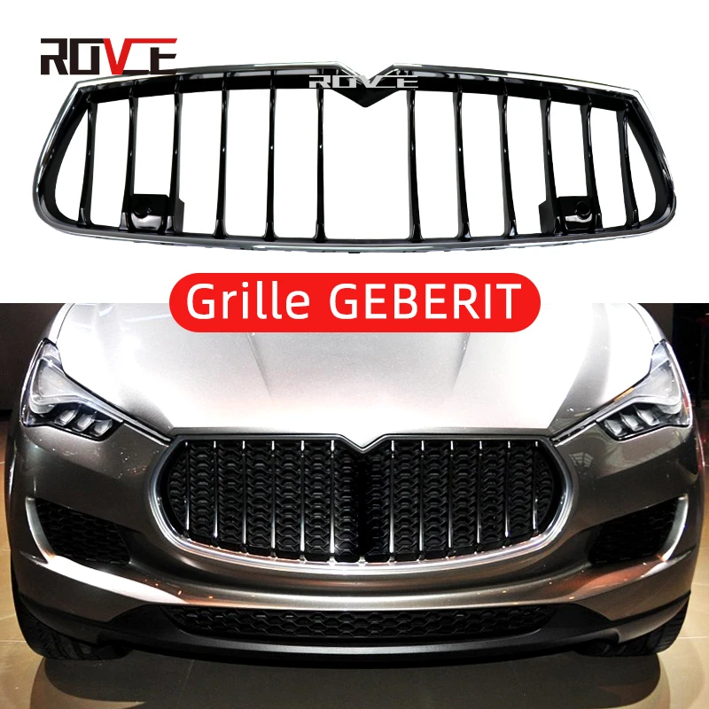 ROVCE Front Bumper Grille Grill for Chrome Plating Grill Fit For GEBERIT Grille