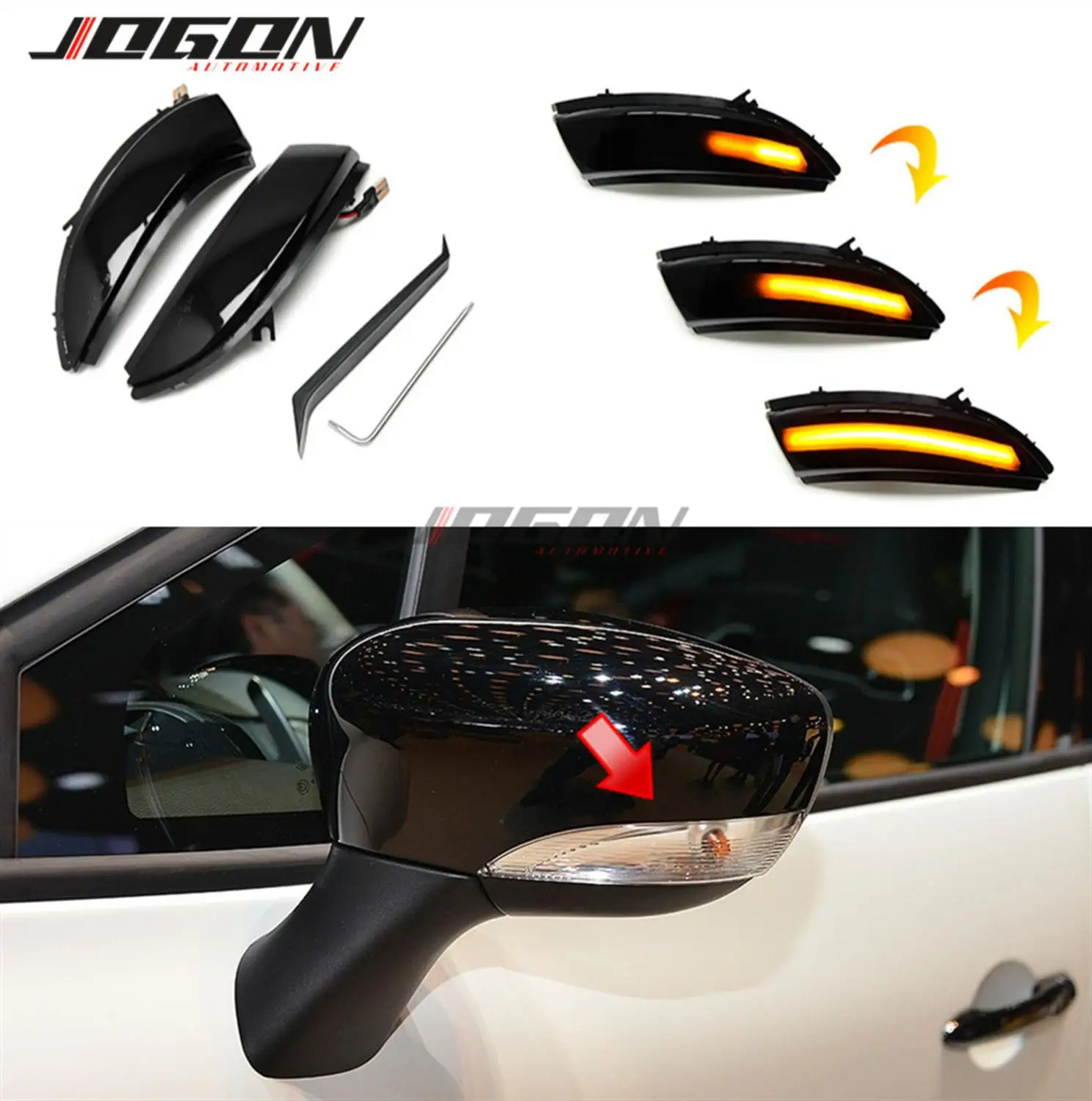 Led Dynamic Side Mi…