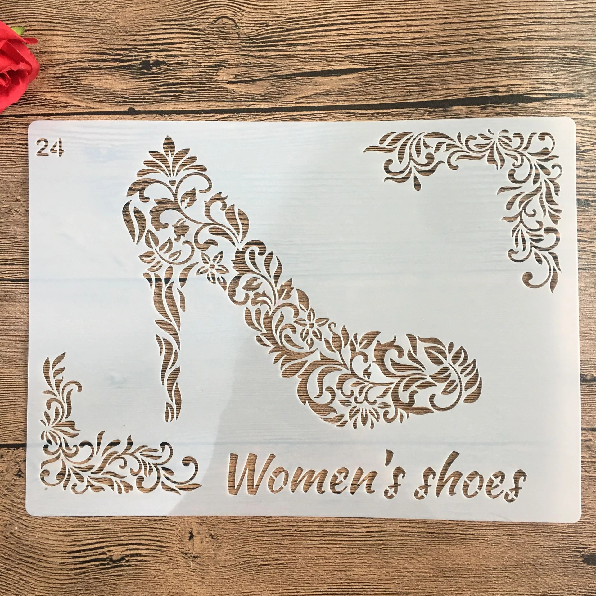 A4 29 * 21cm Mandala DIY Stencils Wall Painting Scrapbook Coloring Embossing Album Decorative Paper Card Template cake Stencil