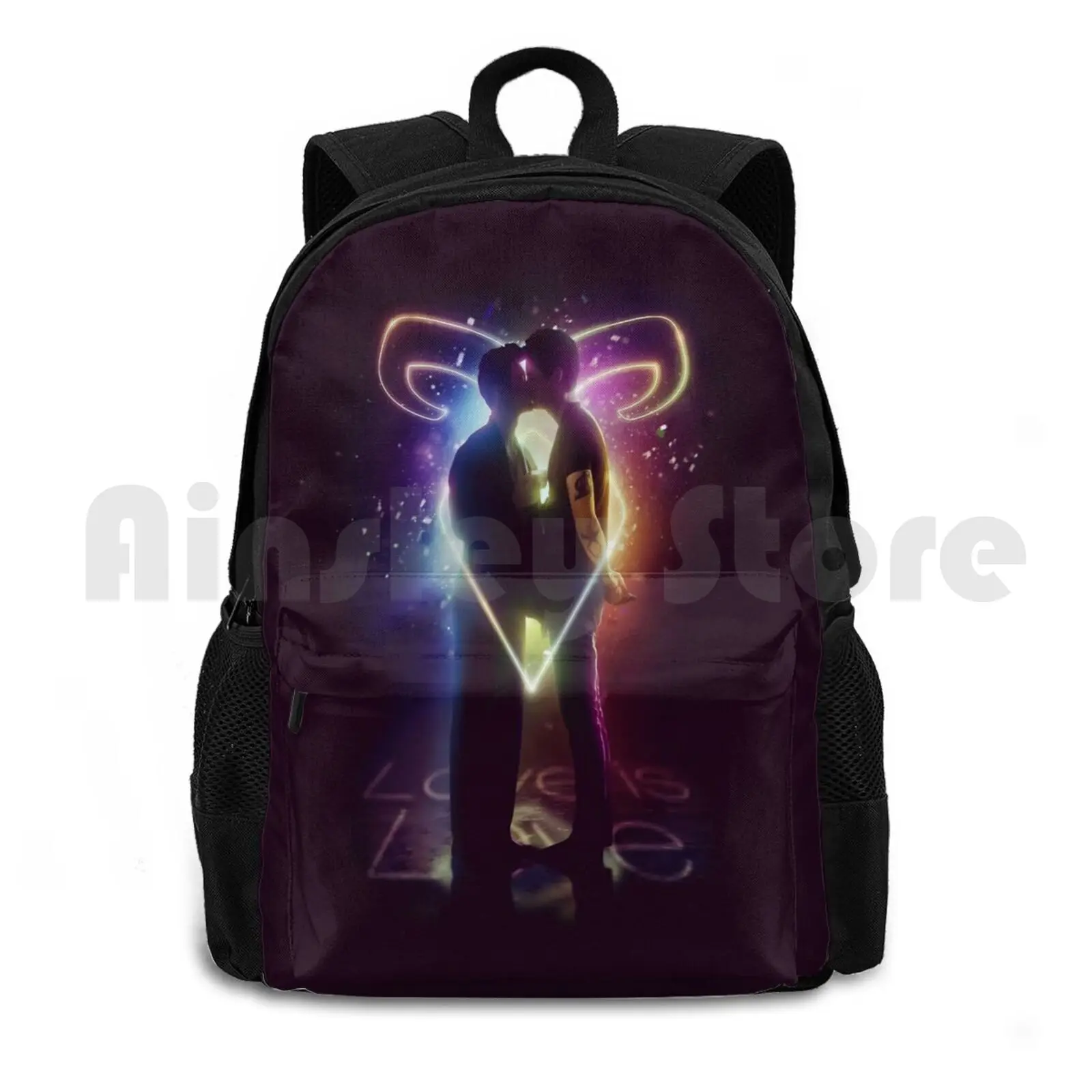 Proud To Love Outdoor Hiking Backpack Riding Climbing Sports Bag Malec Shadowhunters Sophie G