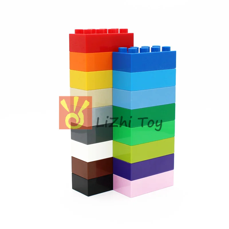 MOC DIY Large Building Block  3011 Brick 2X4 Big Size Baby Assembled Enlighten Accessories Block Part DIY Children Toys - Image 4