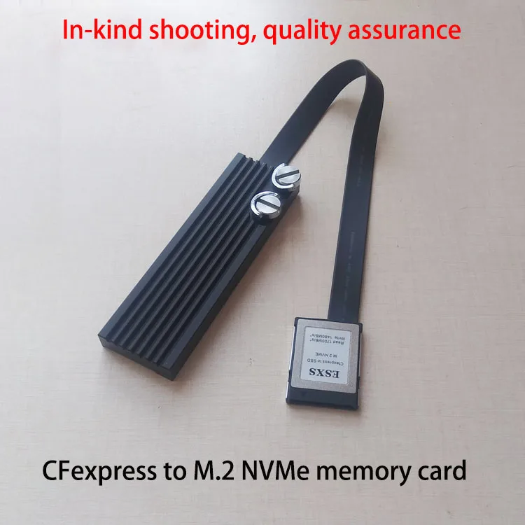 NEW CFexpress To SSD For ESXS CFexpress To M.2 NVMe SSD CFexpress Adapter Wired Version For Canon Nikon