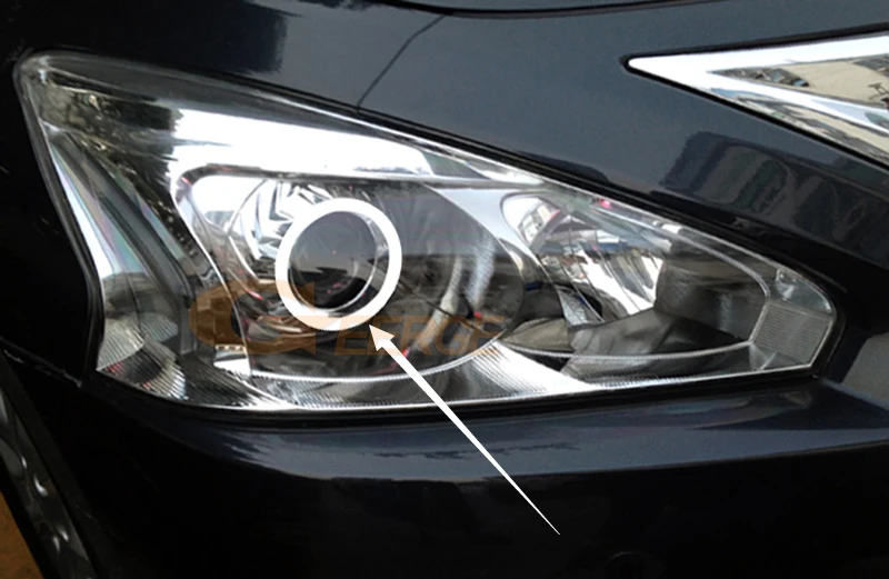 For Nissan Teana III L33 Altima 2013 2014 2015 PRE FACELIFT Excellent Ultra Bright COB Led Angel Eyes Kit Halo Rings