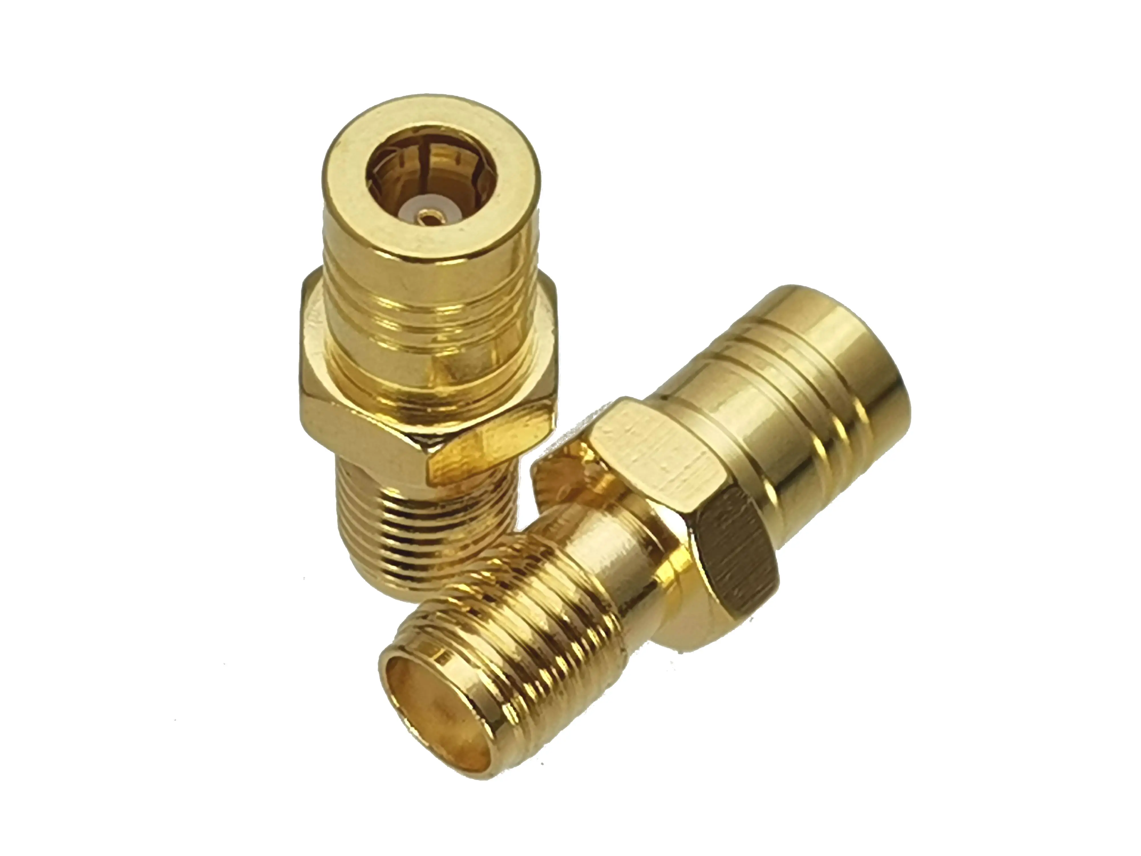 1Pcs SMA to SMB Male plug & Female jack Straight RF Coaxial Adapter connector Test Converter