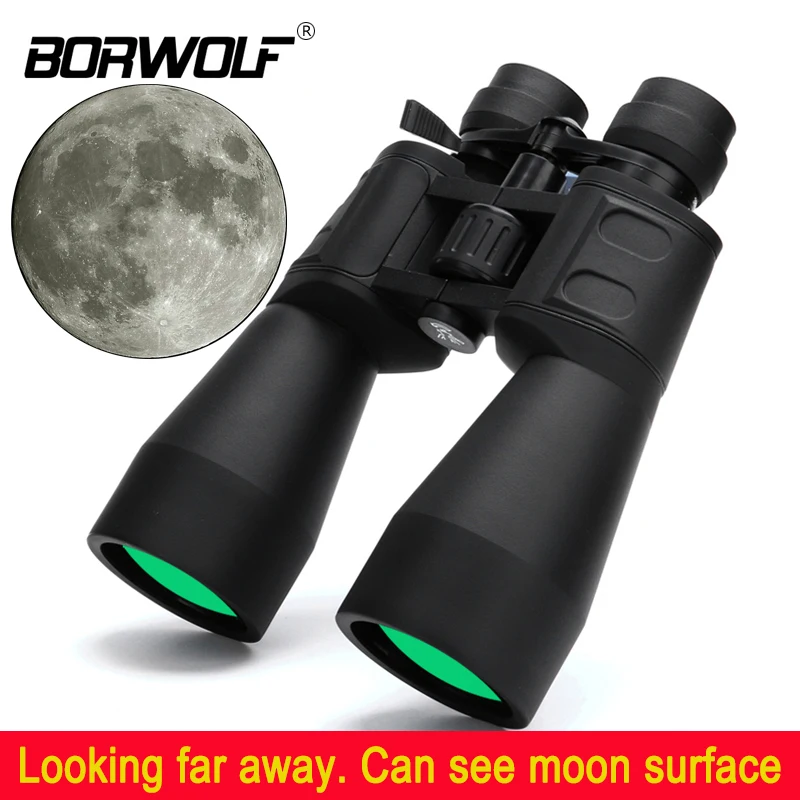 

Borwolf 10-380X100 High magnification long range zoom 10-60 times hunting telescope Binoculars HD Professiona Zoom