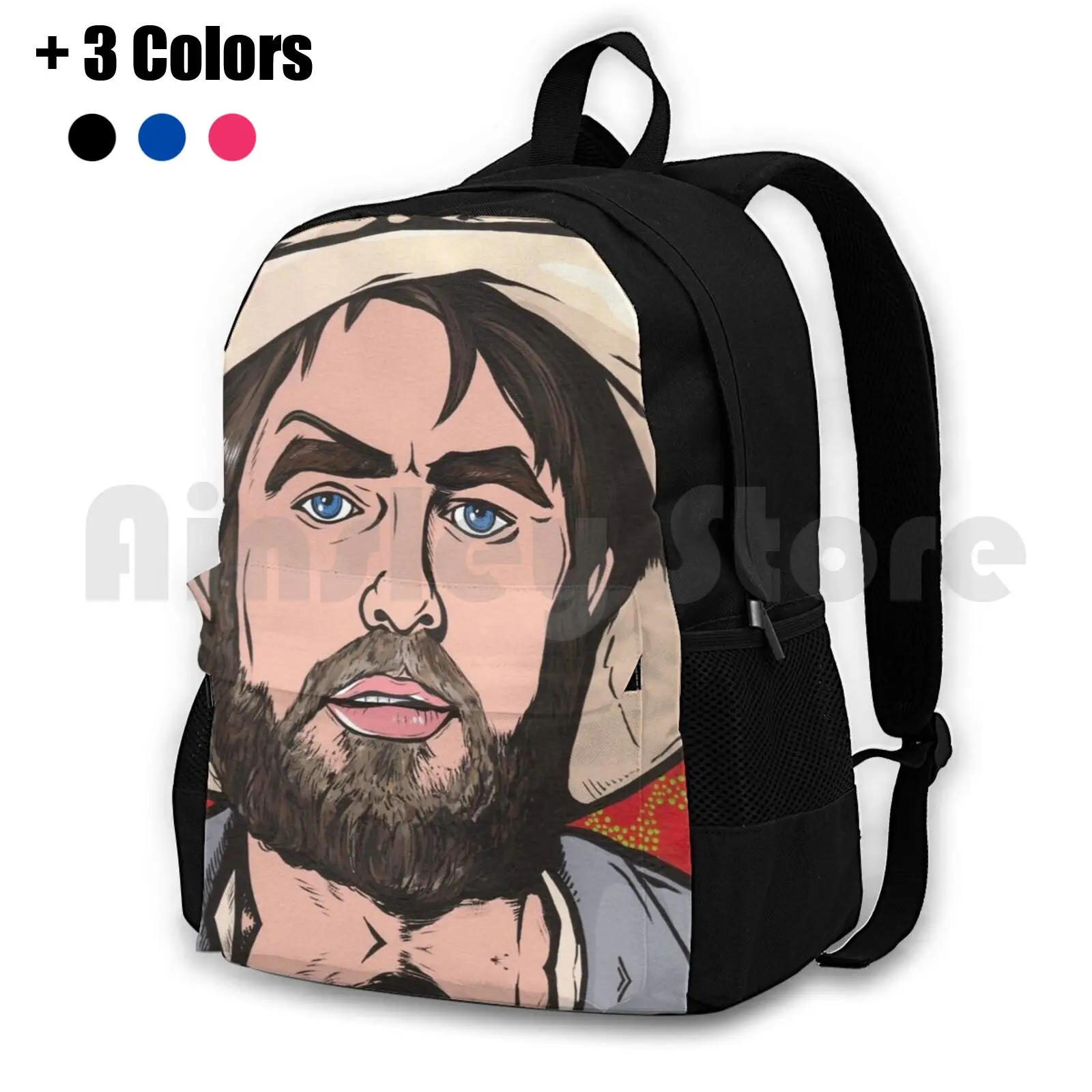 Torgo Outdoor Hiking Backpack Riding Climbing Sports Bag Manos The Hands Of Fate Torgo Funny Movie Bad The Master Pop Art