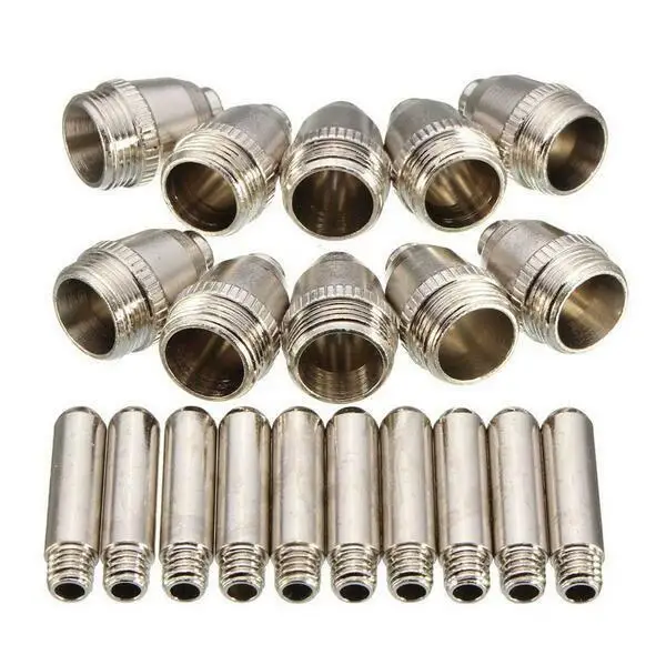 SG-55 AG-60 Air Plasma KIT Nozzles Electrodes TIPS 70Amp For Plasma Cutter Cutting Torch Consumables 40pcs