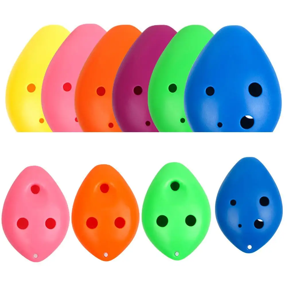 Professional 6 Holes Plastic Treble C Ocarina Kids Musical Instrument