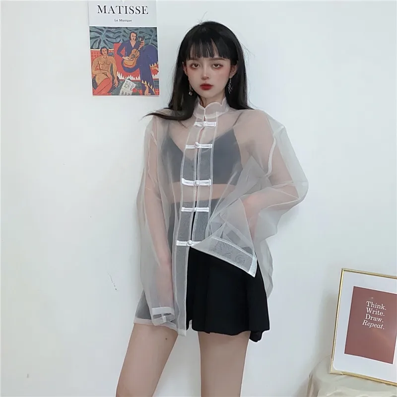 Cheap wholesale 2021 spring summer autumn new fashion casual ladies work women Blouse woman overshirt female OL Ay1362