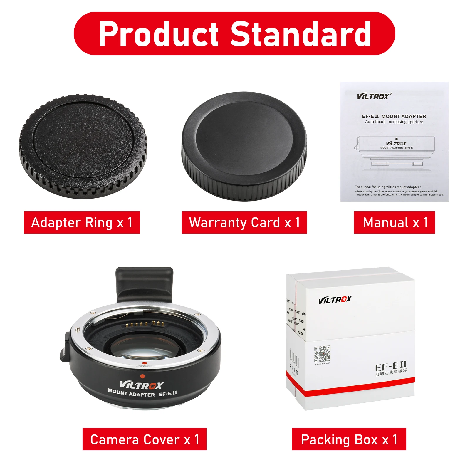 حلقة محول عدسة Viltrox II ، مخفض تركيز تلقائي 0.71X ، معزز السرعة لعدسة Canon EF لكاميرا Sony E Mount A6400 A7RII