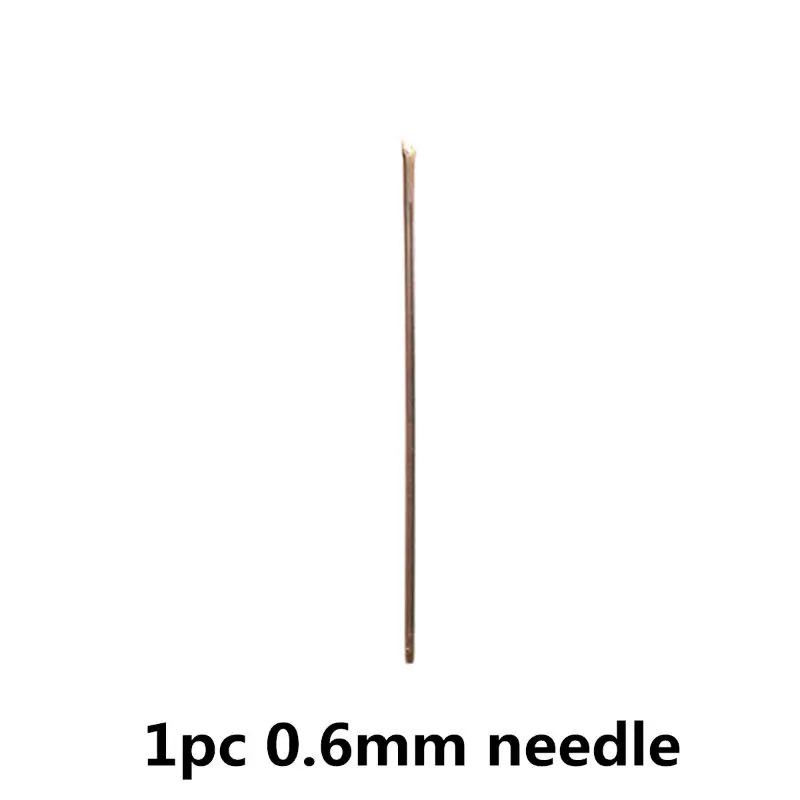 900C 1set Set di pedali per capelli per bambole fai-da-te 0.6/0.8mm portautensili per capelli Rehair Reroot con 5 aghi Extra per riprodurre i capelli