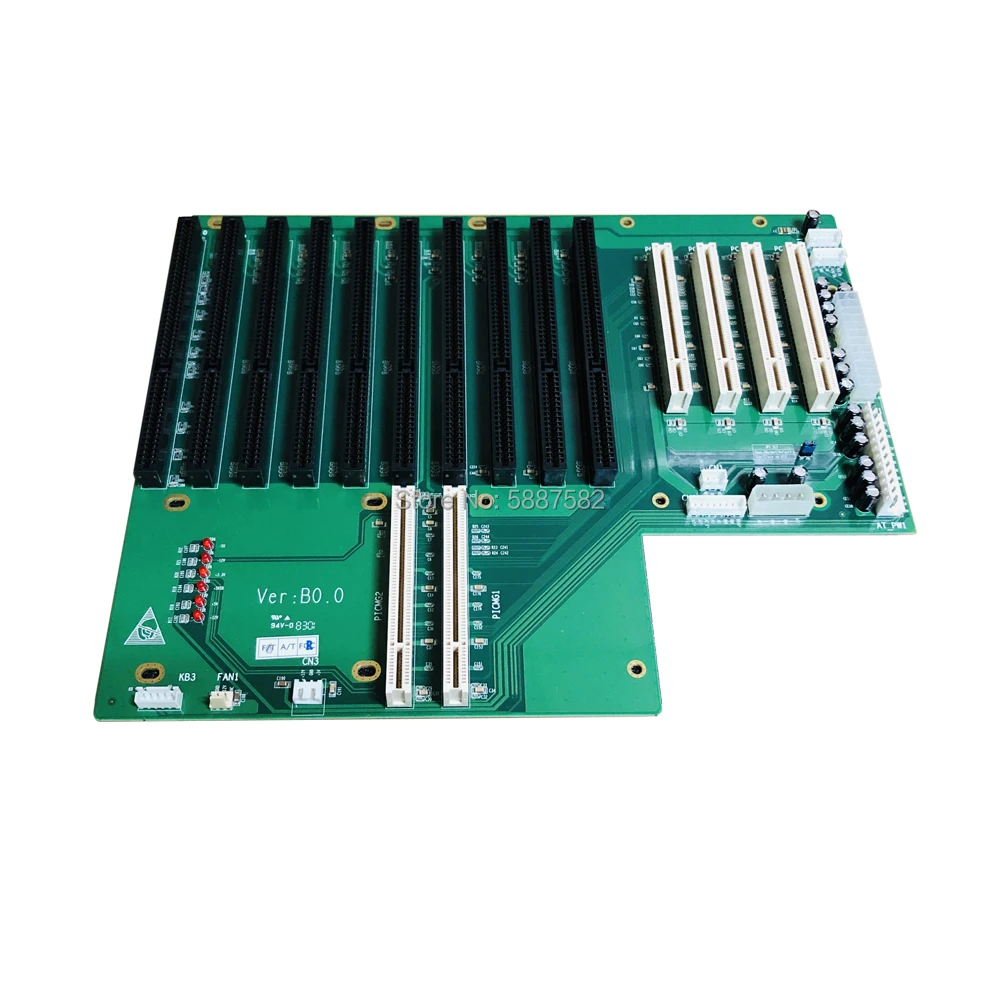 Backplanes industri 4U 4 * PCI 8 * ISA PCA