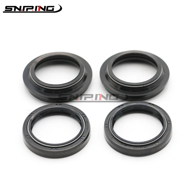 41 54 Motorcycle Front Fork Damper Oil Seal & Dust Cap For Honda CB-1 CB400 CBR400 NC23 NC29 VFR400 NC30 Hornet 250 XL700 XL700V