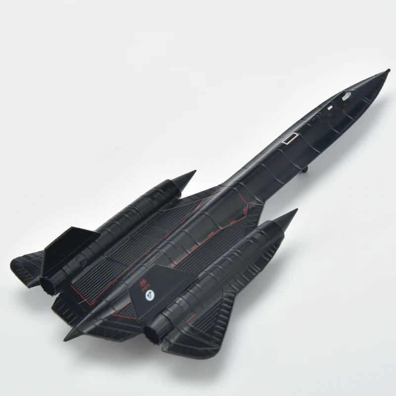 1: 200 American reconnaissance plane Blackbird SR-71 simulated alloy fighter aircraft model