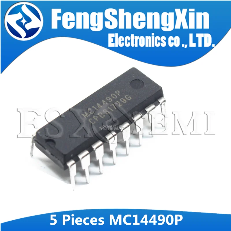 5pcs MC14490P MC14490 MC14490PG MC1496BP MC1496 MC145027P MC14584BCP MC1413P MC1413 MC1496P MC14017BCP MC14013BCP MC14066BCP DIP