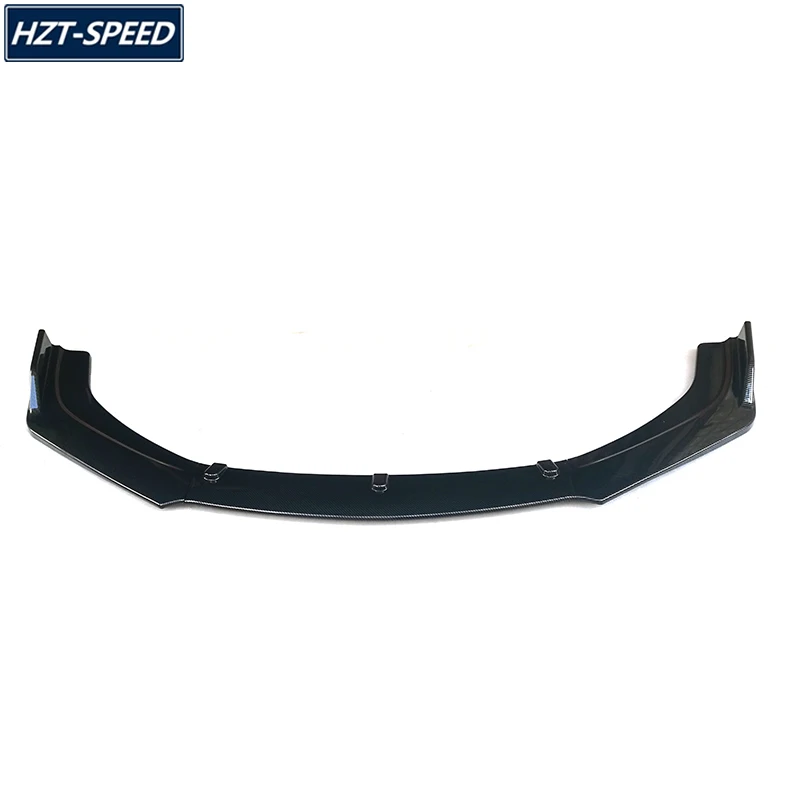 3 pezzi splitter ABS nero pala Spoiler paraurti anteriore labbro per Hyundai Verna Reina Accent 2010-2019