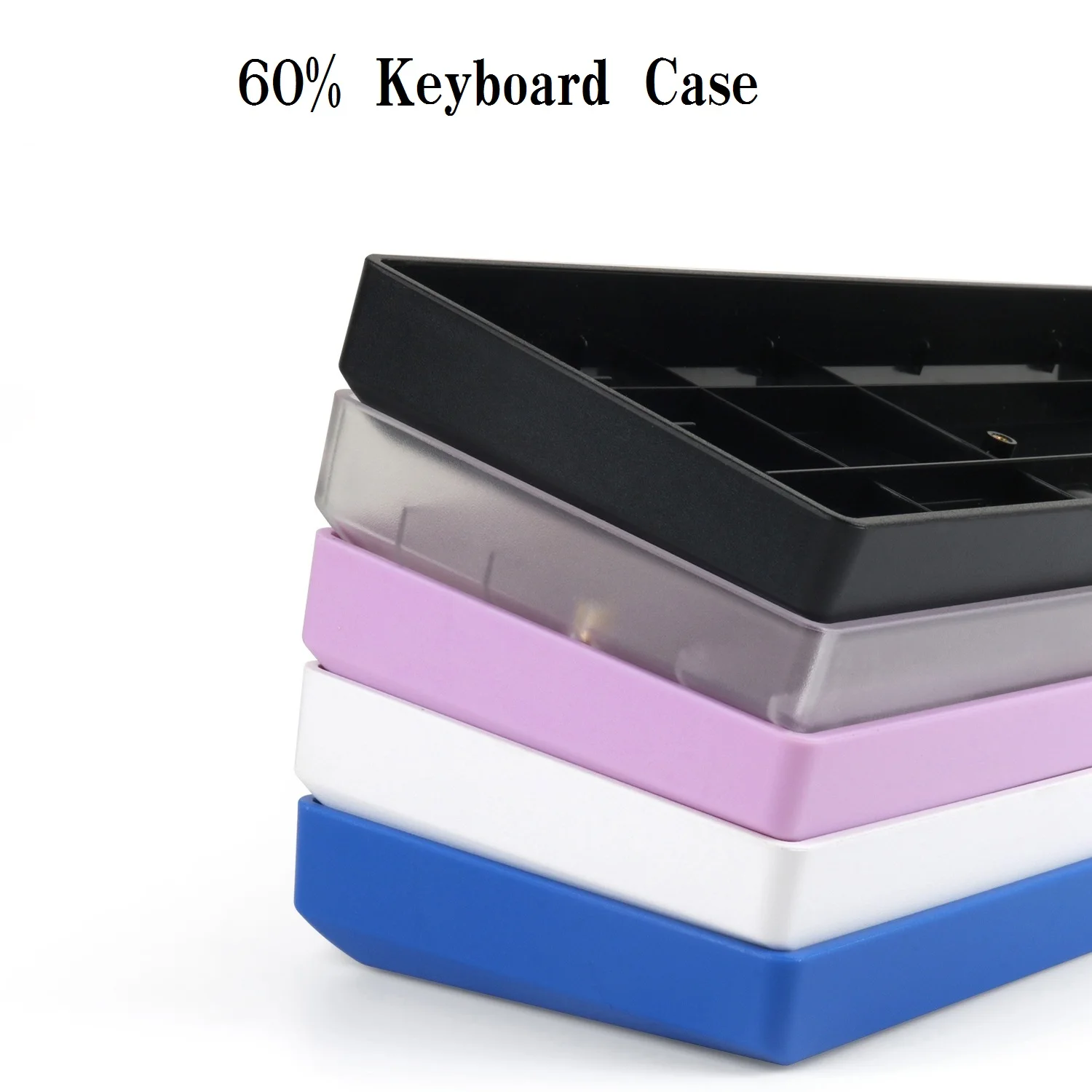 

For GH60 POKERII 2 FACEU Compact Keyboard Base Seat 60% Mechanical Gaming Bluetooth Wireless Mini Keyboard Plastic Custom Case