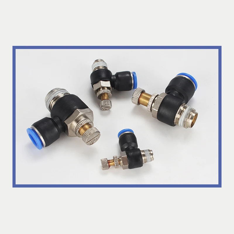 Pneumatic Air Connector Fitting PL/PB/PC/PCF/SL 4mm 6mm 8mm Thread 1/8\