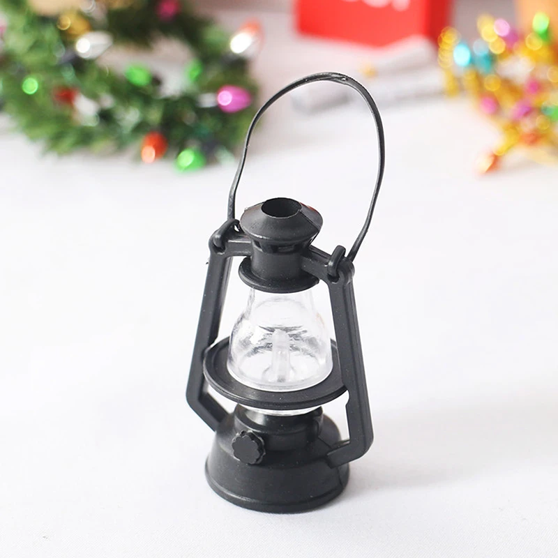 1PC 1:12 Miniature Kerosene Lantern Dollhouse Furniture Accessories Mini Living Room Scene Ornaments Kids Toys Gifts