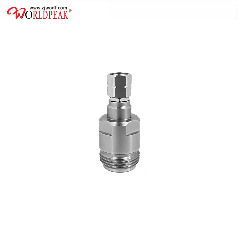 Free Shipping Stainless Steel 5G Millimeter Wave High Frequency N female to 2.4mm male connector adapter