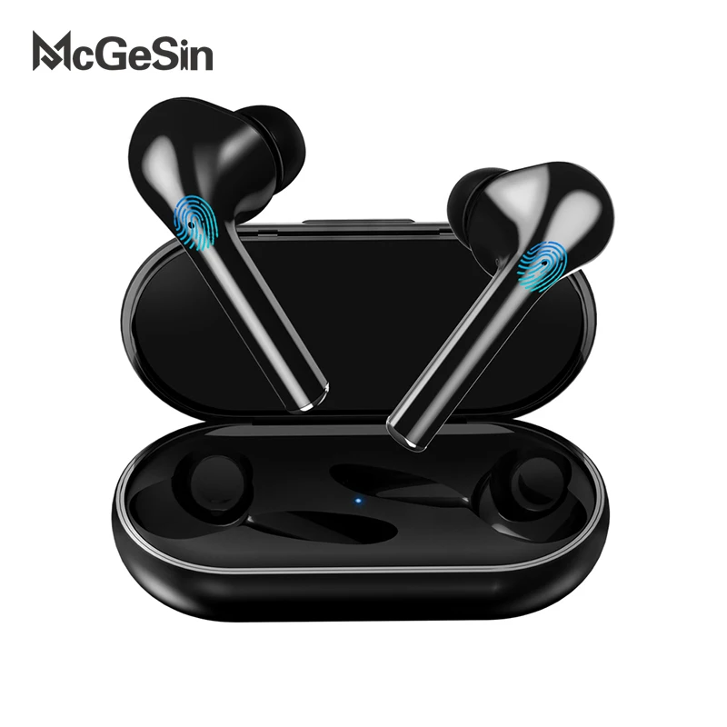 Earphones Bluetooth Wireless Headsets Touch Control Sport HD call Music M6s TWS Earbud For Xiaomi Huawei iphone Samsung Earphone